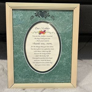 Super sweet framed poem for your Mother-in-law! 🩷
